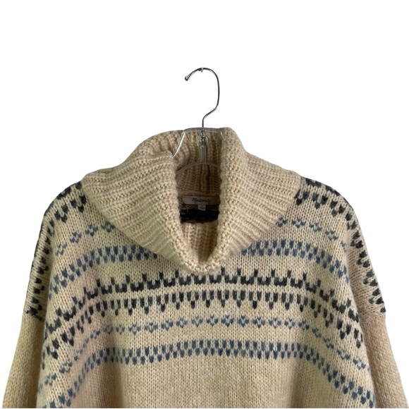 Madewell Somervell Fair Isle Turtleneck Sweater - Picture 4 of 6